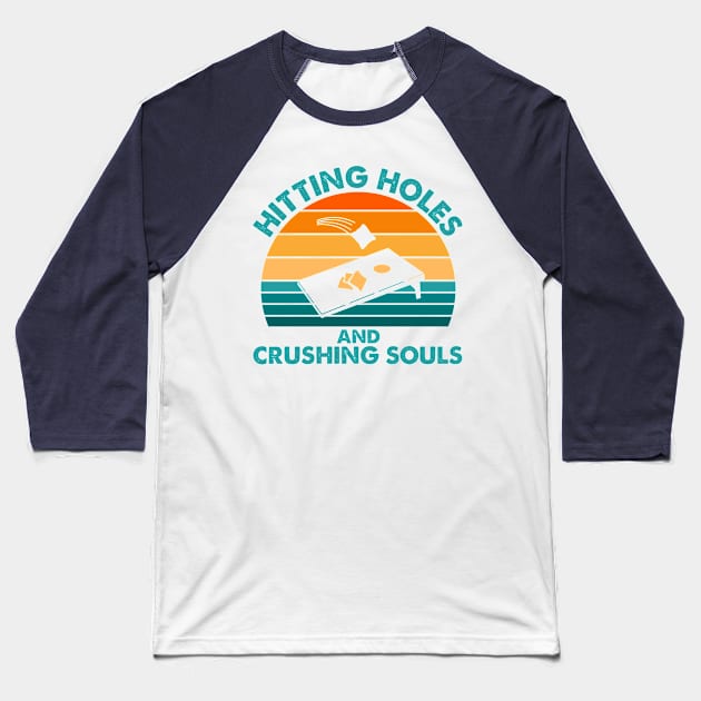 Crushing Souls Baseball T-Shirt by MogoTees